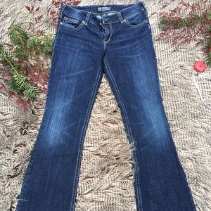 Silver tab Jeans Size 31/36 inseam is 34.5